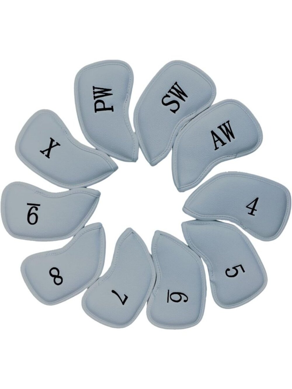 Magnetic Golf Iron Headcovers - Durable Protection for Clubs, Easy to Use